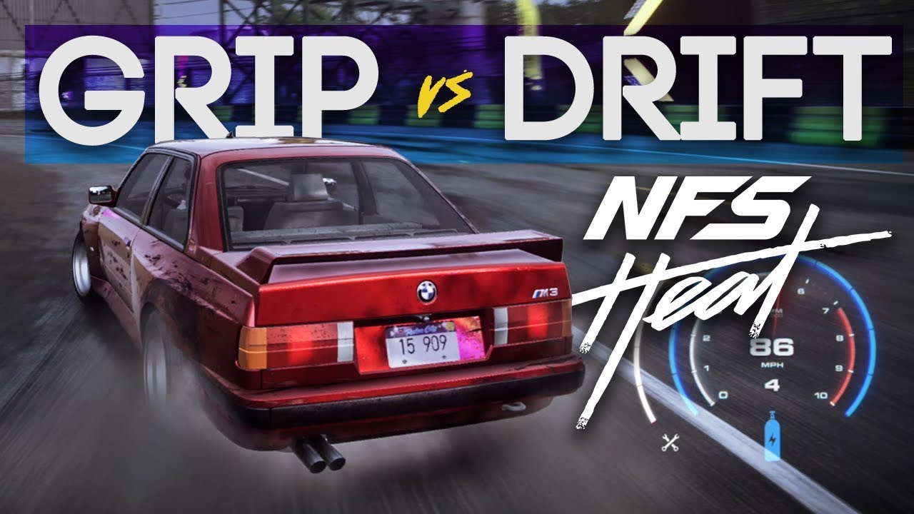 FULL GRIP VS FULL DRIFT HANDLING - Need for Speed Heat