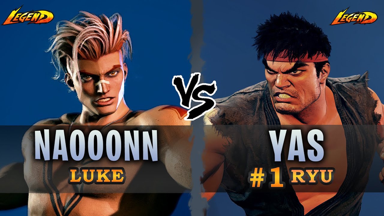 SF6 ▰ Luke ( Naooonn ) Vs. Ranked #1 Ryu ( Yas )『 Street Fighter 6 』
