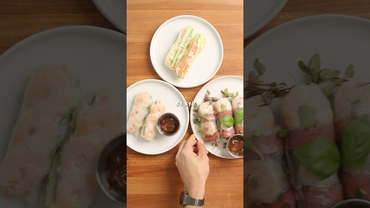 Spring rolls are superior #food #foodasmr #recipe #cooking