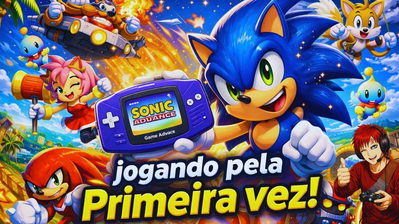 Sonic advance 1 | Sonic 🔵 | GameBoyAdvance | GamePlay Completa