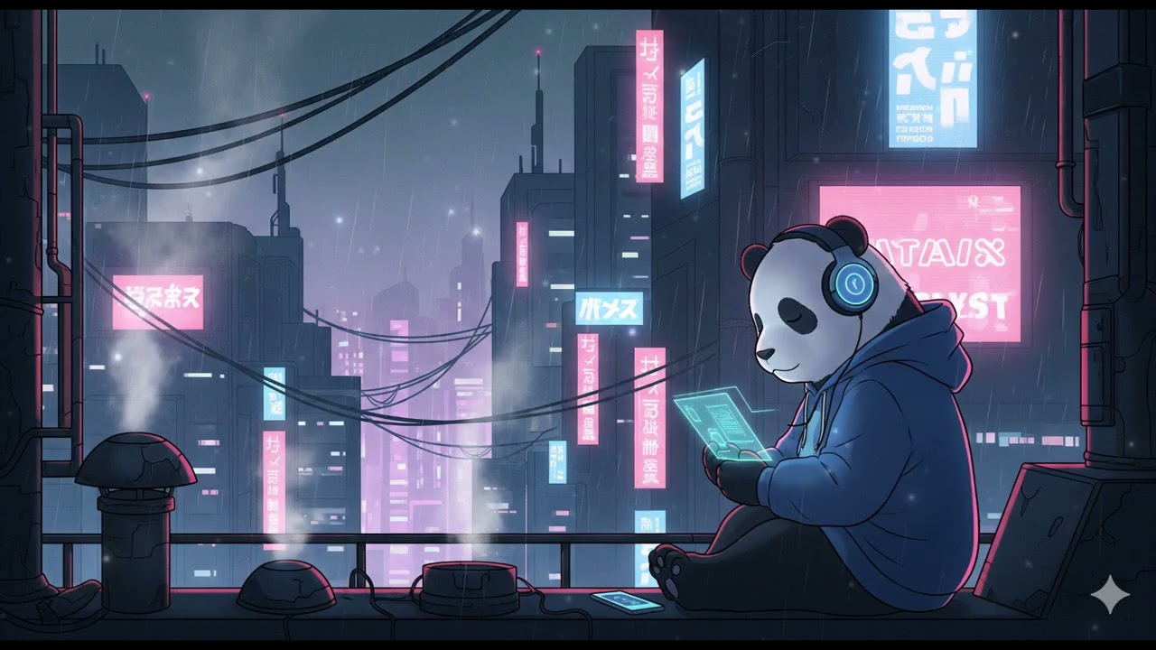 🔮 Cyberpunk Sci-Fi LoFi – Chill Tracks for Neon Nights 🌌 Vol.1