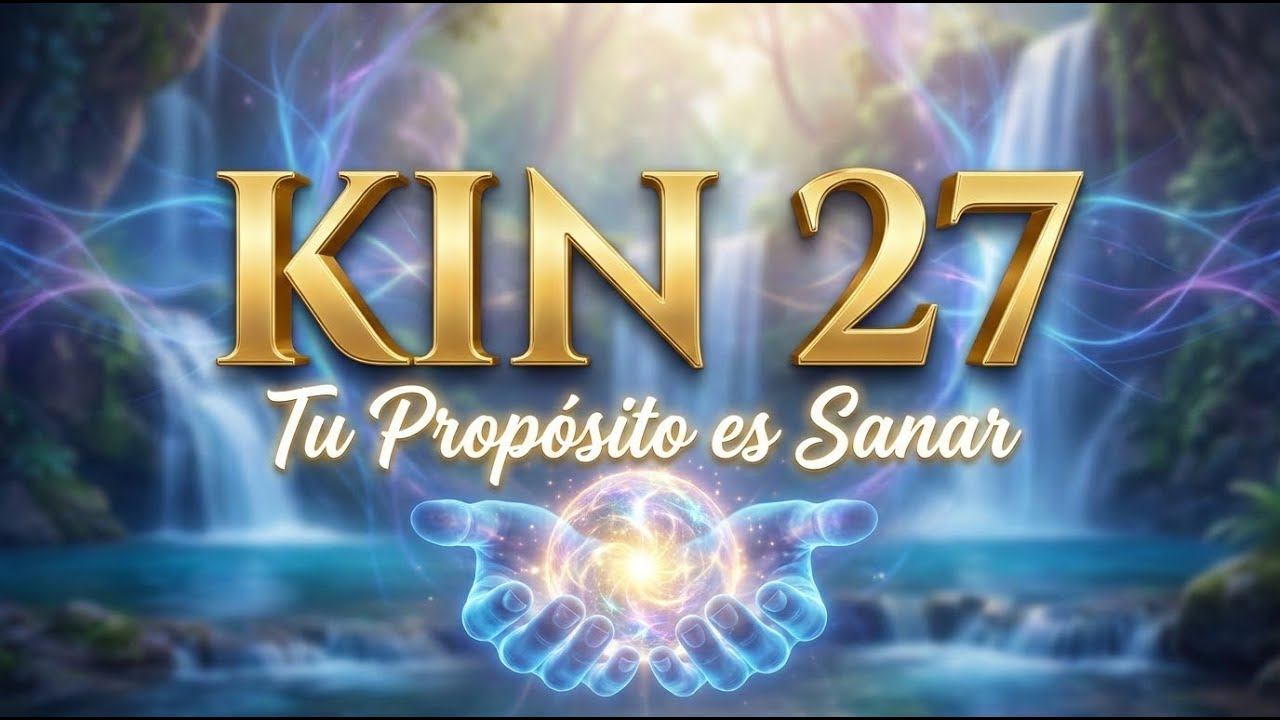 ¡Tu Propósito es Sanar! ✋ KIN 27 · Mano Azul | Inicio de Onda Encantada