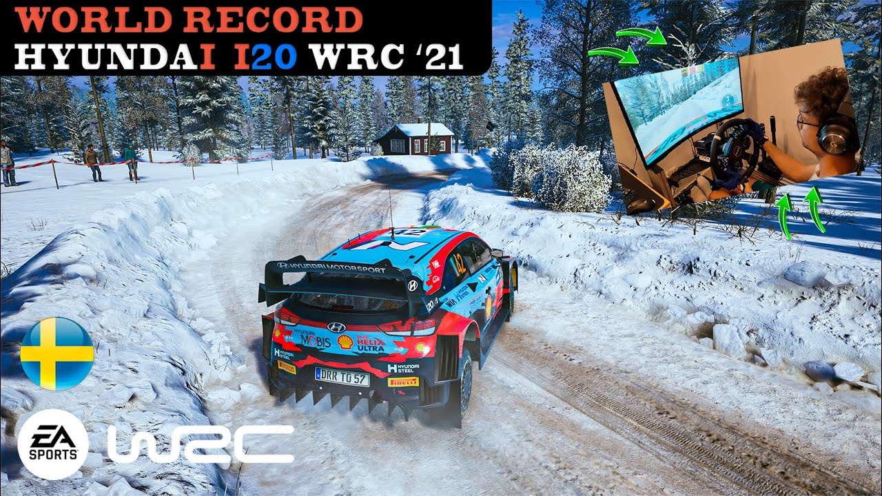 NEW WORLD RECORD! Hyundai i20 WRC Umeå Sprint | EA SPORTS WRC