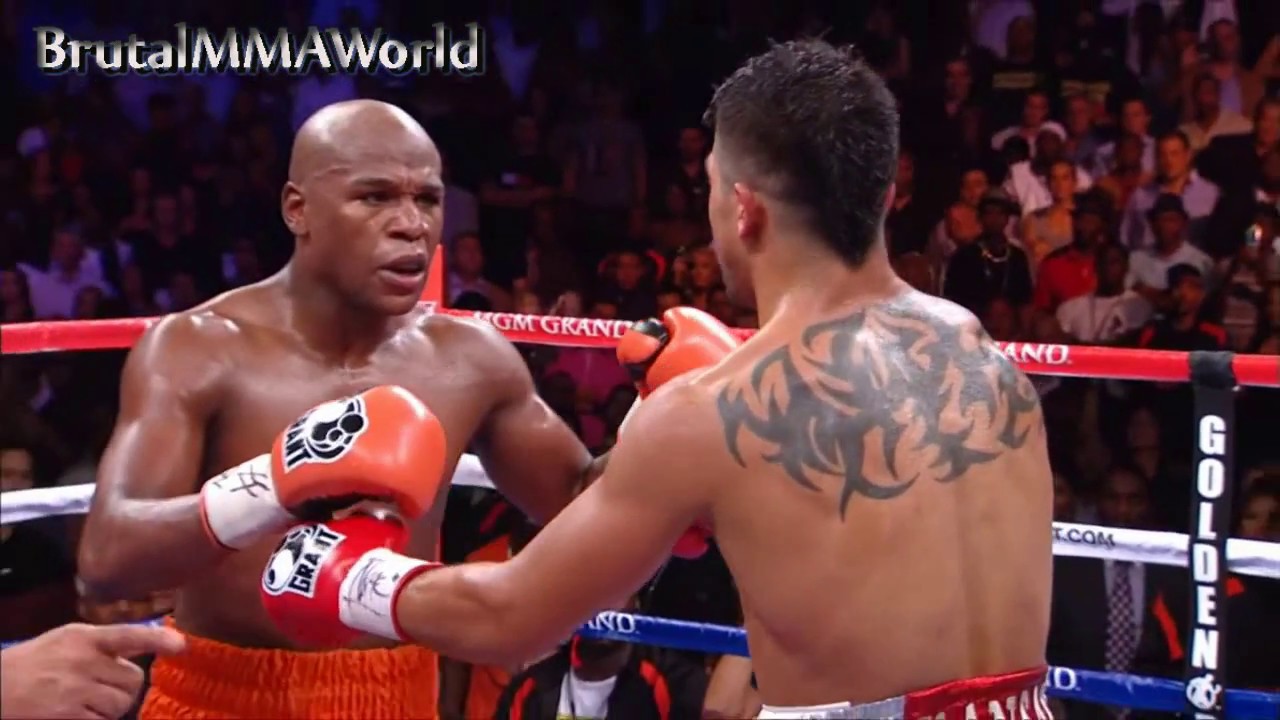 Floyd Mayweather: Sneaky Punch and KO to Ortiz | FAKE CHAMPION  | P*ssy move | Slow-mo | 2017