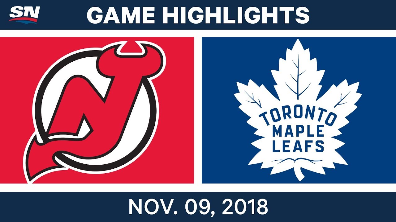 NHL Highlights | Devils vs. Maple Leafs – Nov. 9, 2018