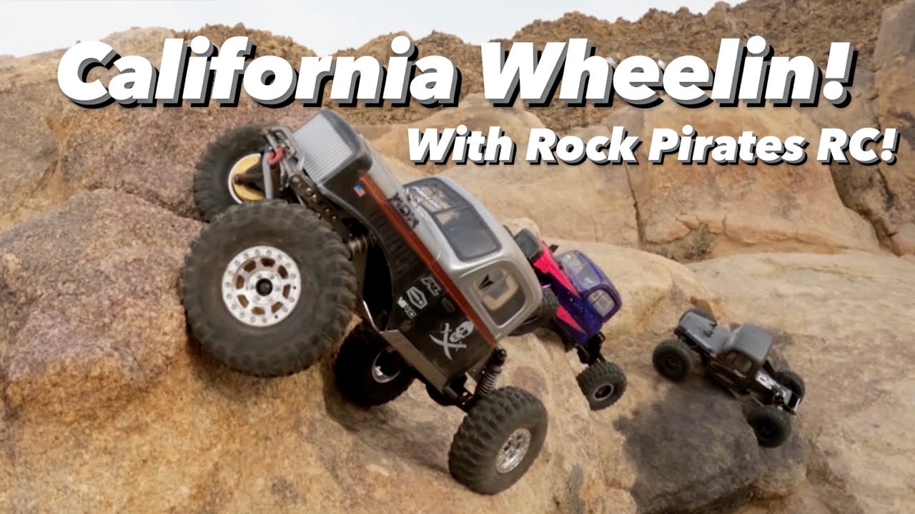 California Crawling With Rock Pirates RC в парке Horseman’s!
