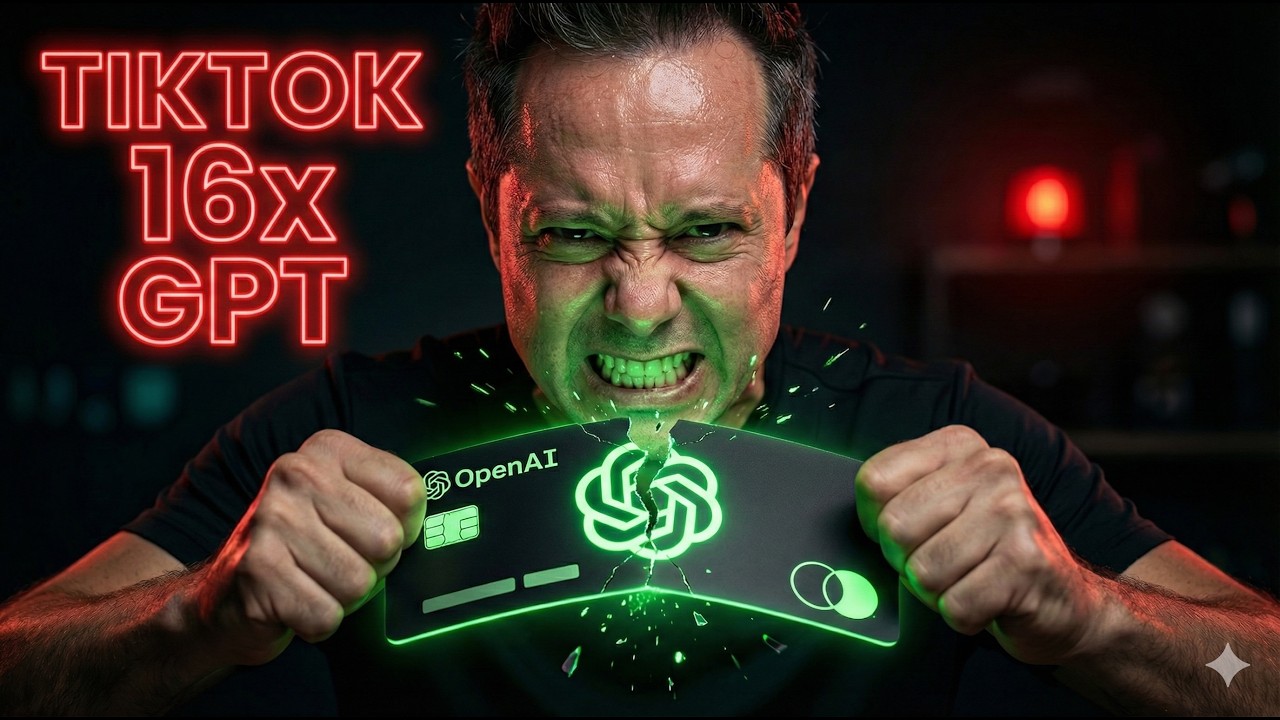 🏷️ TikTok cobra 16x menos que o GPT. E entrega mais.