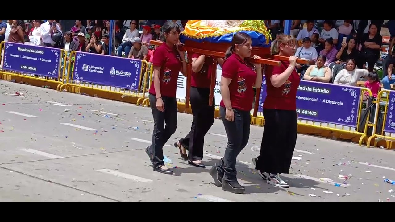 Entrada del niño Jesús nuestra Señora del Carmen en la plaza de Huánuco año 2026 🙌✅️