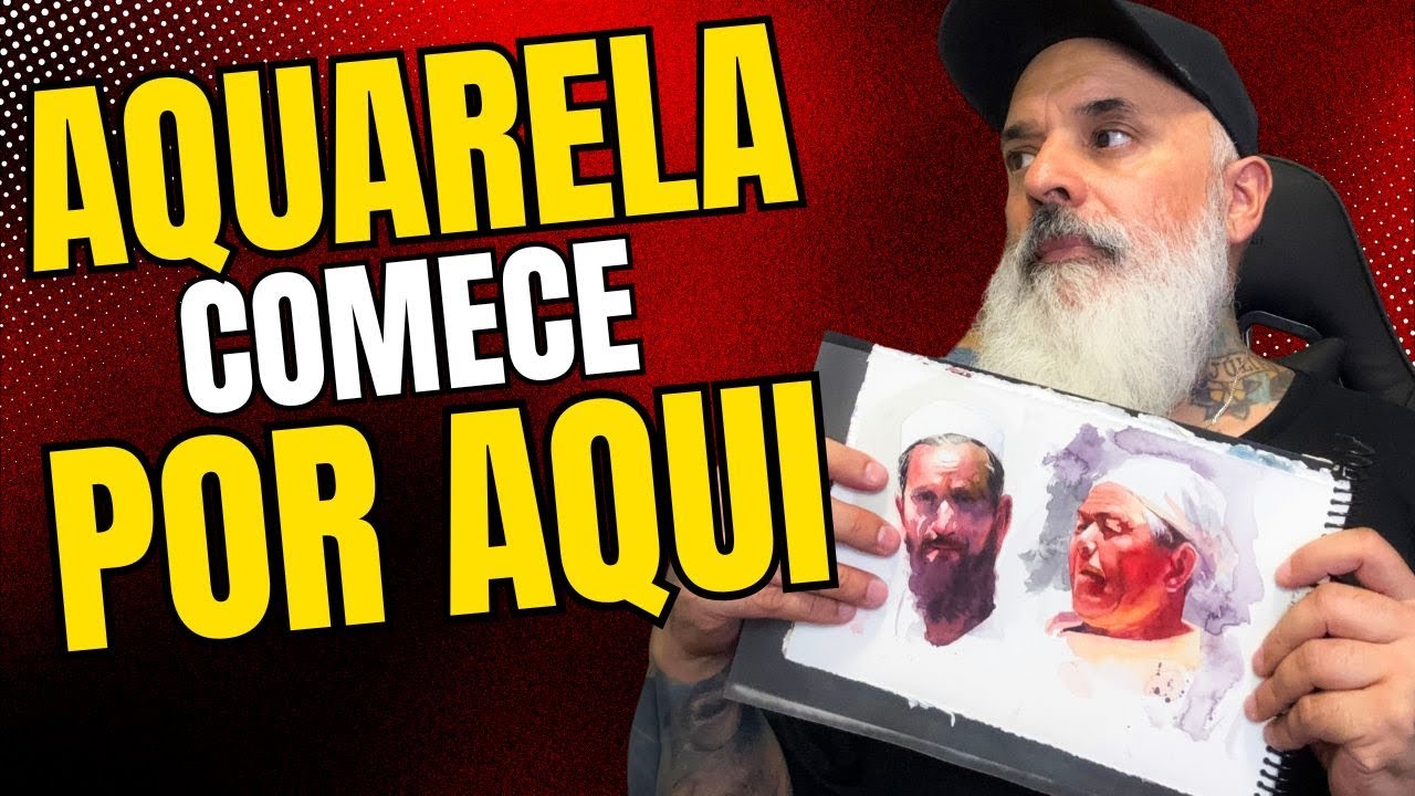Mini Workshop de Aquarela! Comece por esse v&iacute;deo.
