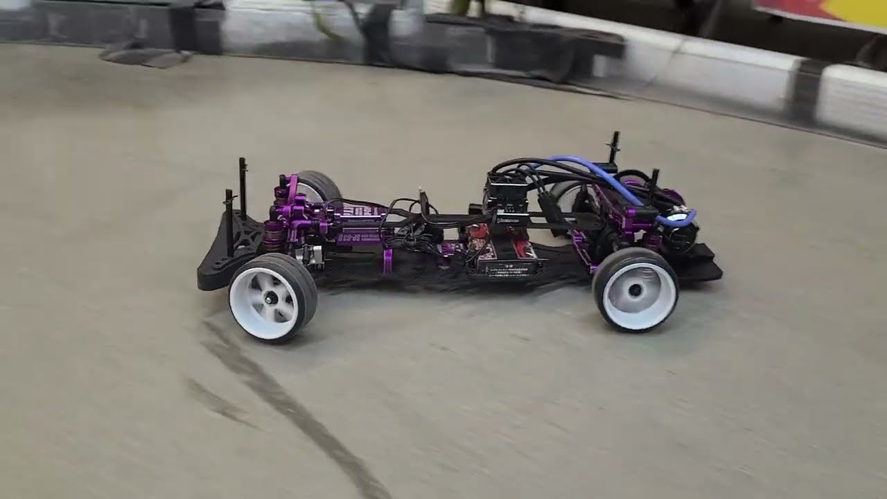 Yokomo YD-2 RX Lightweight Flex Chassis Shakedown Gimbal