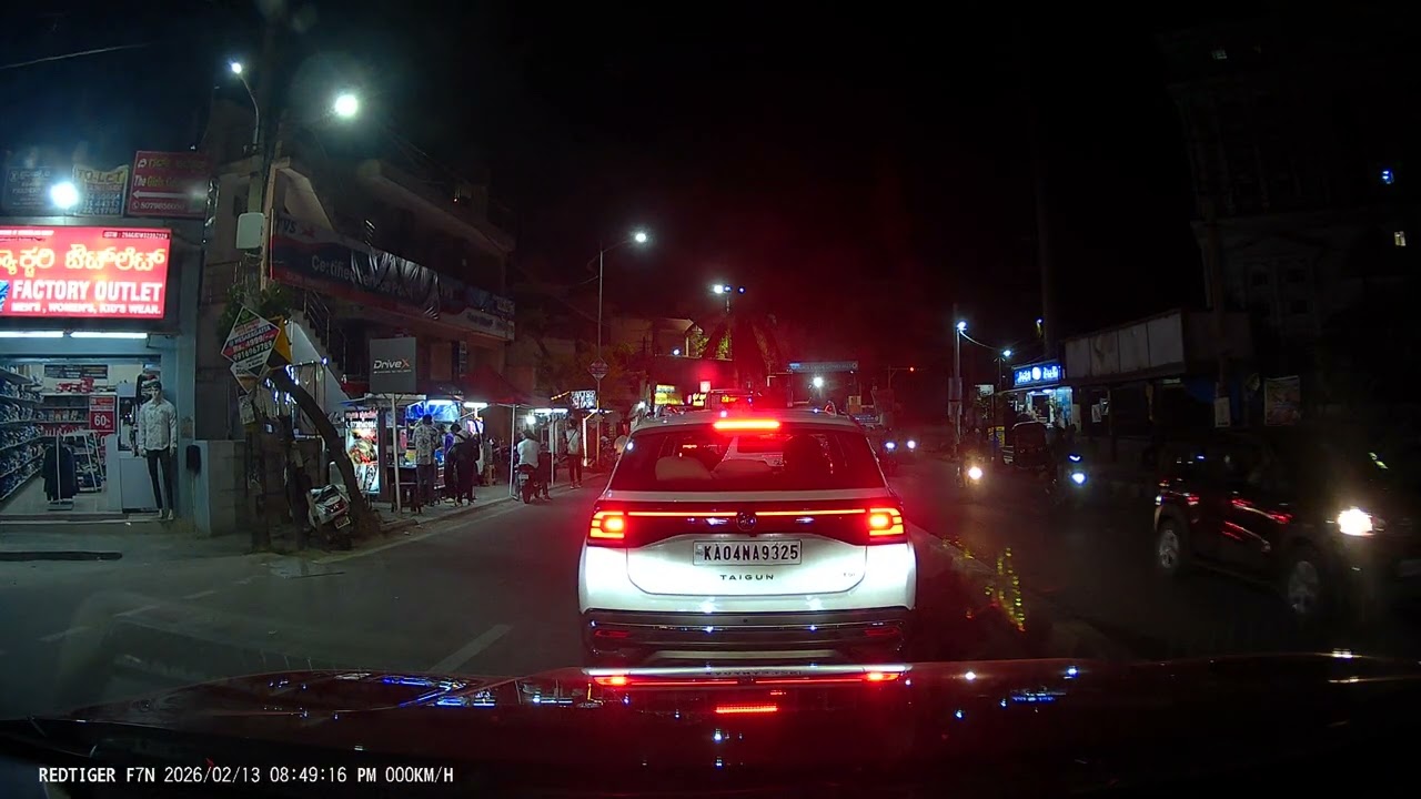 Reliance Smart Bazaar Hesaraghatta | Bangalore | RedTiger F7 4K Dashcam | Kia Sonet