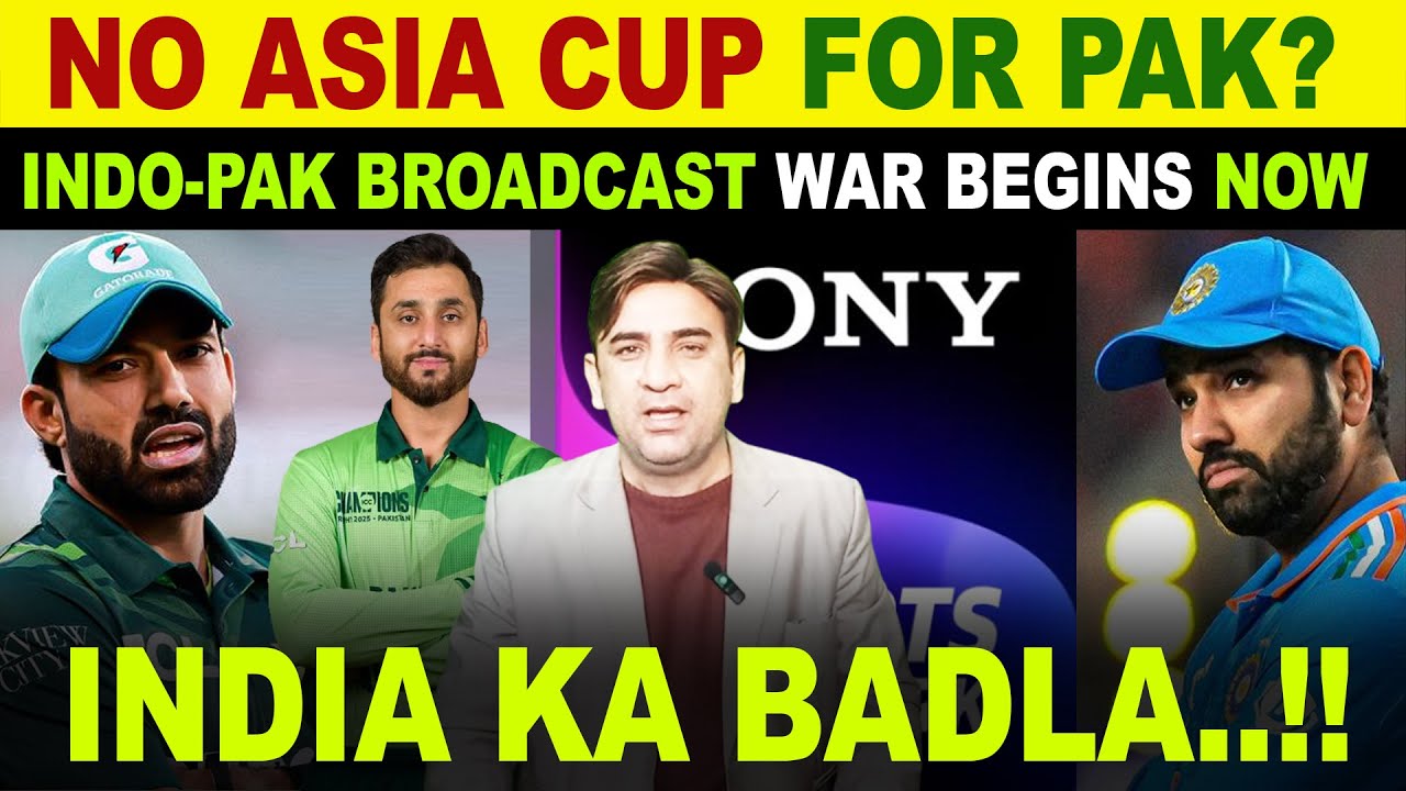 Indian Broadcaster's Revenge on Pakistani Fans? Asia Cup 2025 Broadcast Controversy Explained!
