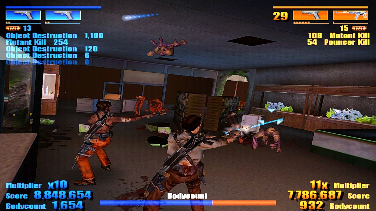 Twin Caliber PS2 Walkthrough # 14 (Inconvenience Store)