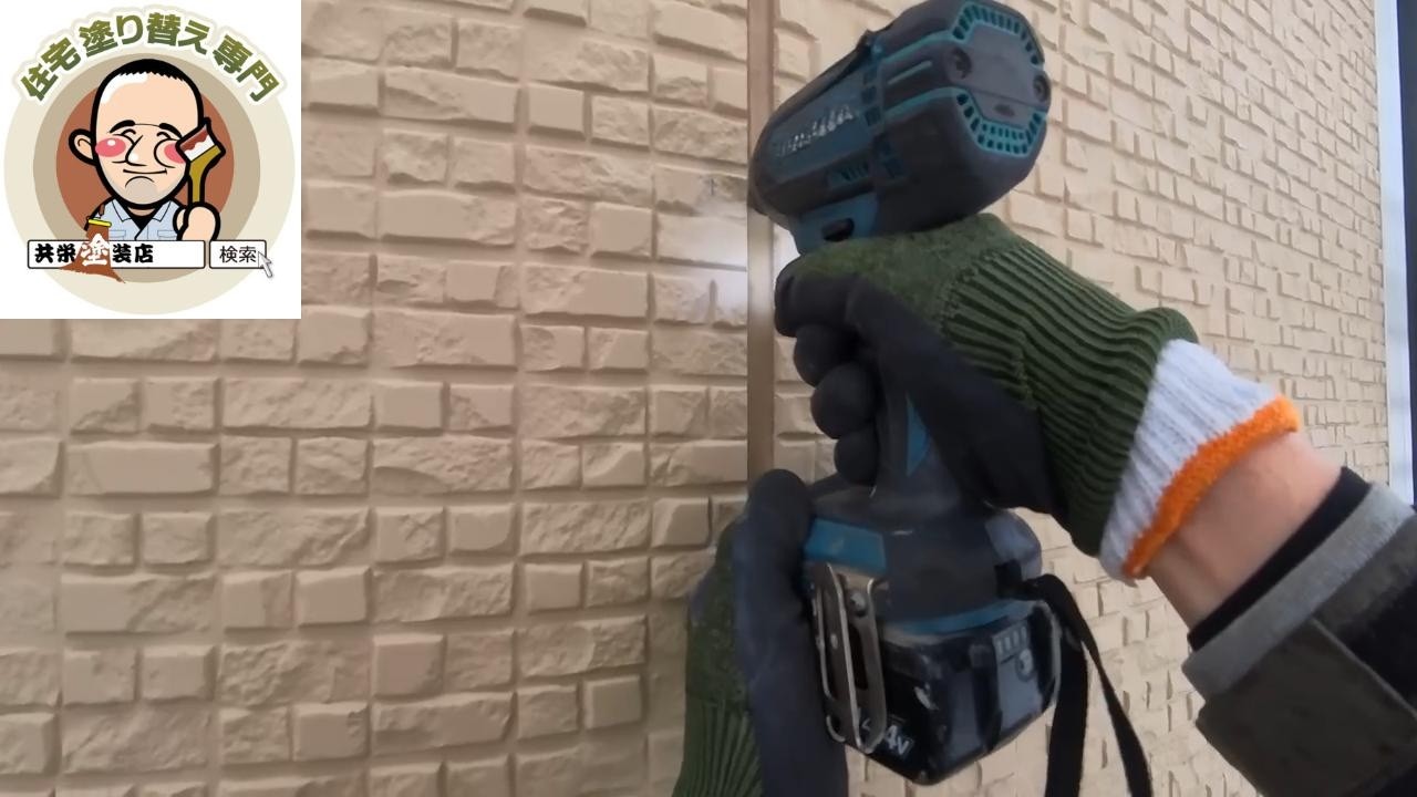 倉敷市の外壁塗装　外壁は硬いほど難しい。撤去から下塗りまでプロの判断とは　 #岡山県#倉敷市#外壁塗装