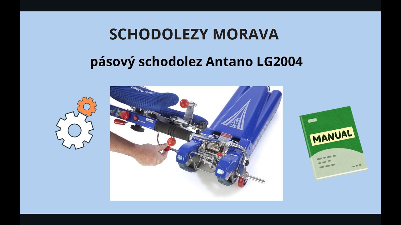 Pásový schodolez Antano LG2004 | Schodolez.eu | @schodolezy