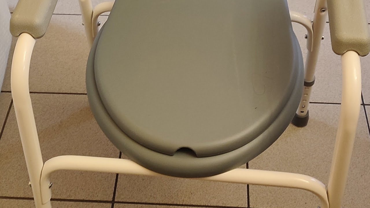 Chaise de toilette facile à monter 🤔