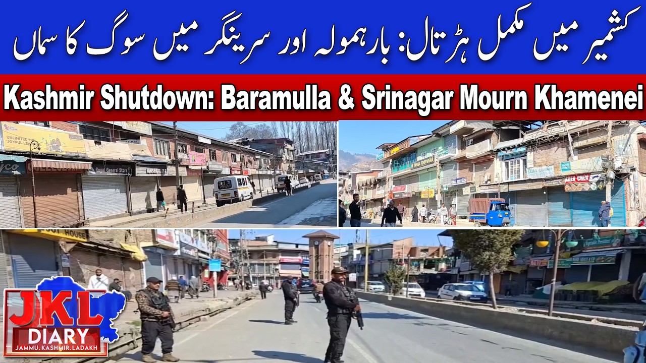 Massive Protests Over Ayatollah Khamenei’s Martyrdom | Security High Alert in Kashmir | JKL DAIRY
