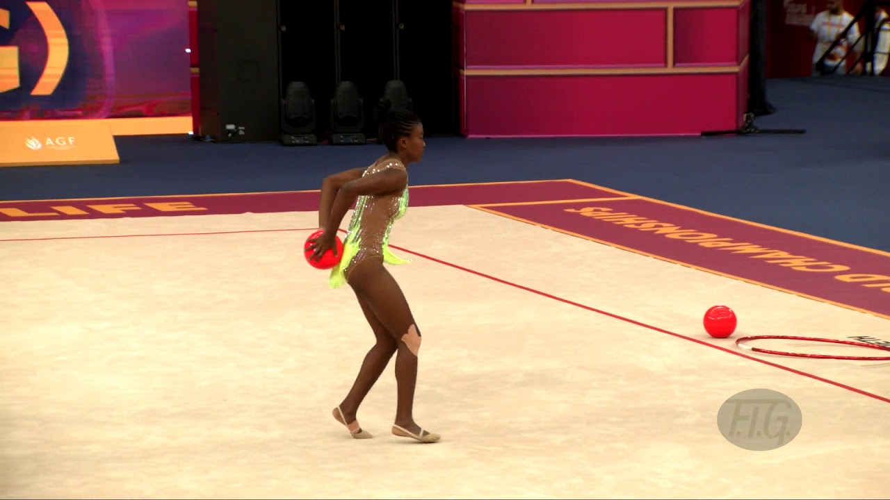 TOMAS Alice (ANG) - 2019 Rhythmic Worlds, Baku (AZE) - Qualifications Ball