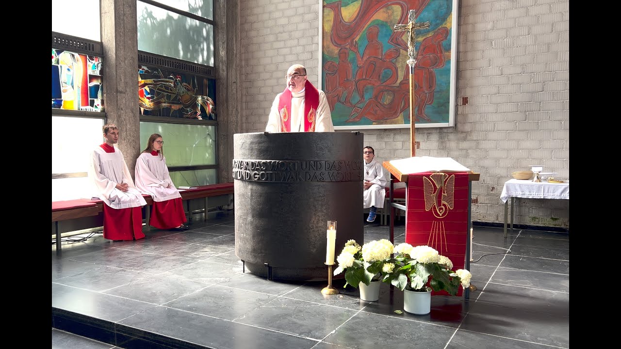 Gottesdienst am Pfingstsonntag mit Sono Francesco