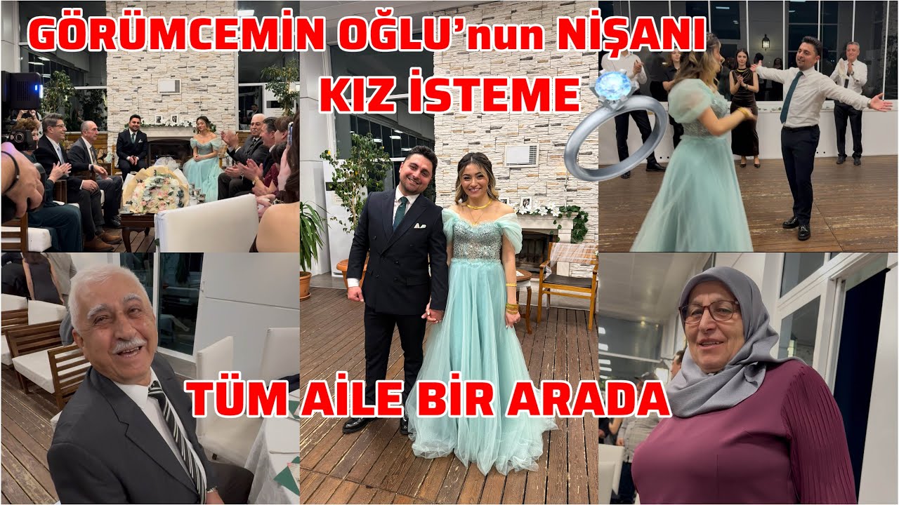 KIZ İSTEME VE NİŞANIMIZ VAR💍GELİN KAYNANA KOMBİNİMİZ❓BAŞTAN SONA TÜM HAZIRLIKLAR❓