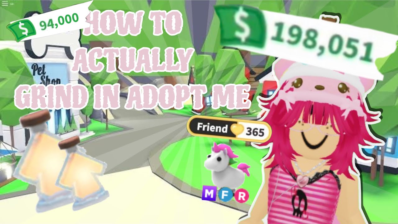 HOW TO ACTUALLY GRIND IN ADOPT ME!! (tips!)