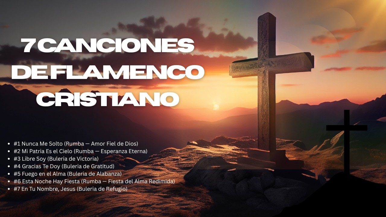 Alma Flamenca de Dios | 7 Canciones de Flamenco Cristiano COMPLETAS | Bulerias y Rumbas de Alabanza