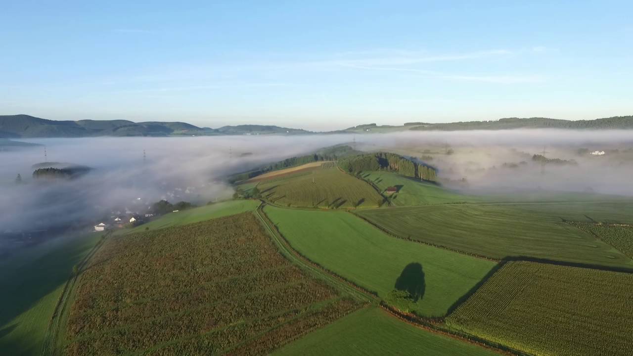 Nebel über dem Arper Sauerland!