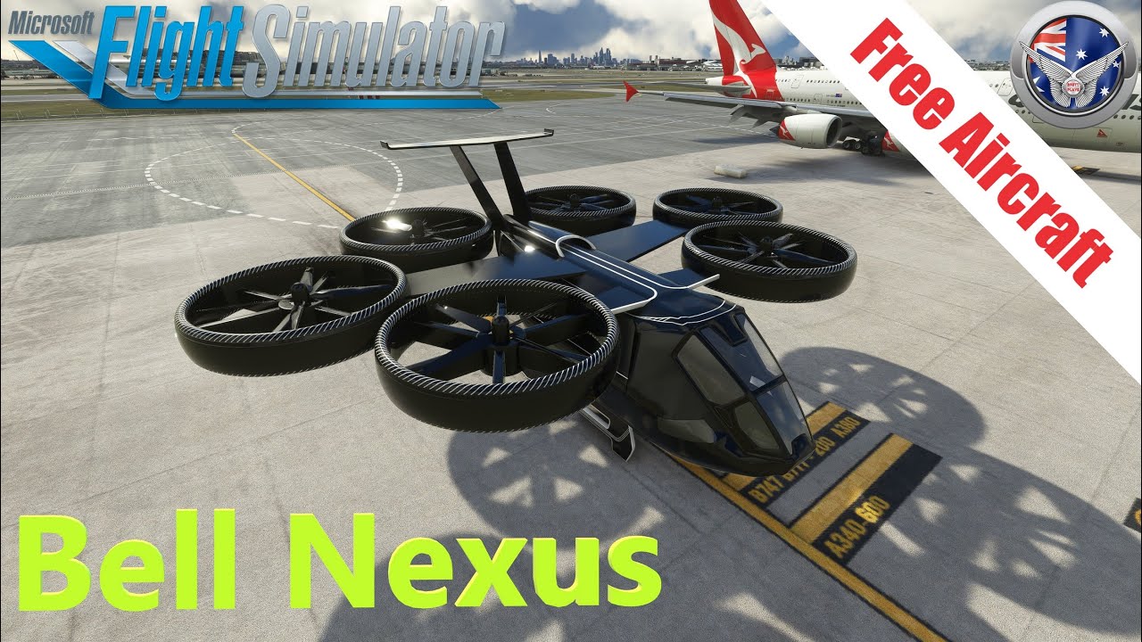 Freeware Aircraft - Bell Nexus - Flight/Review - Microsoft Flight Simulator