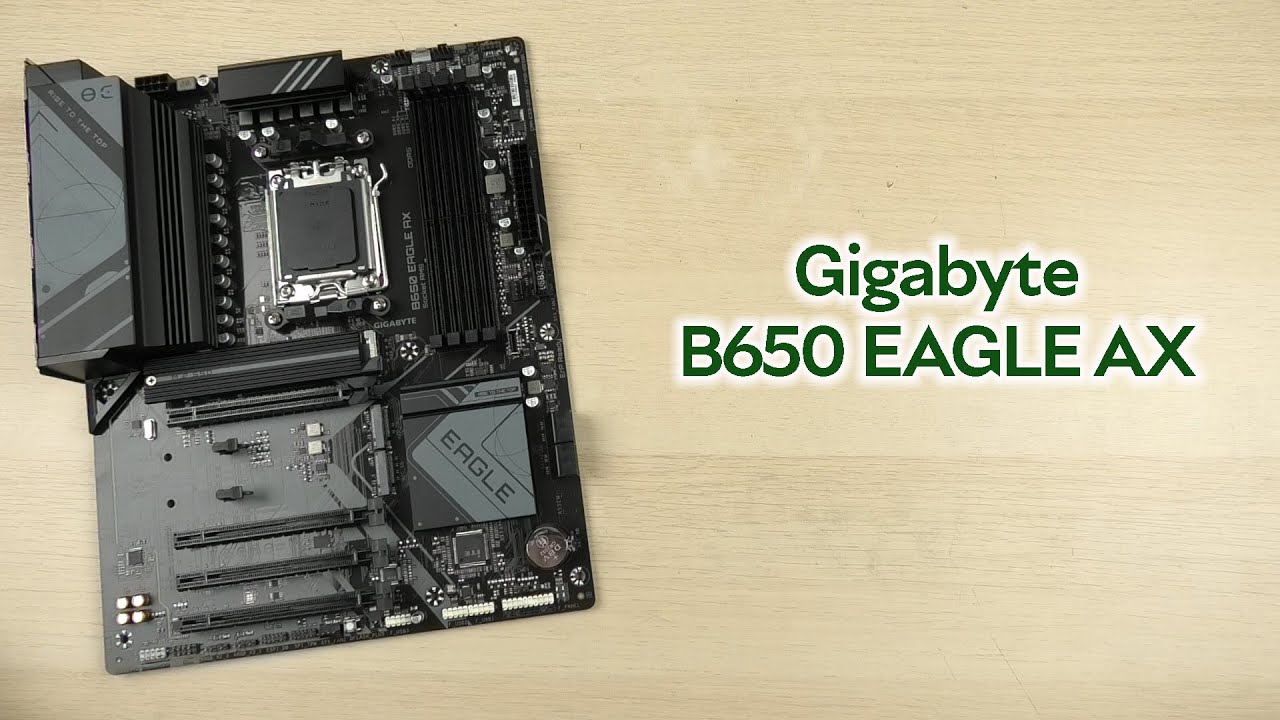 Розпаковка Gigabyte B650 EAGLE AX