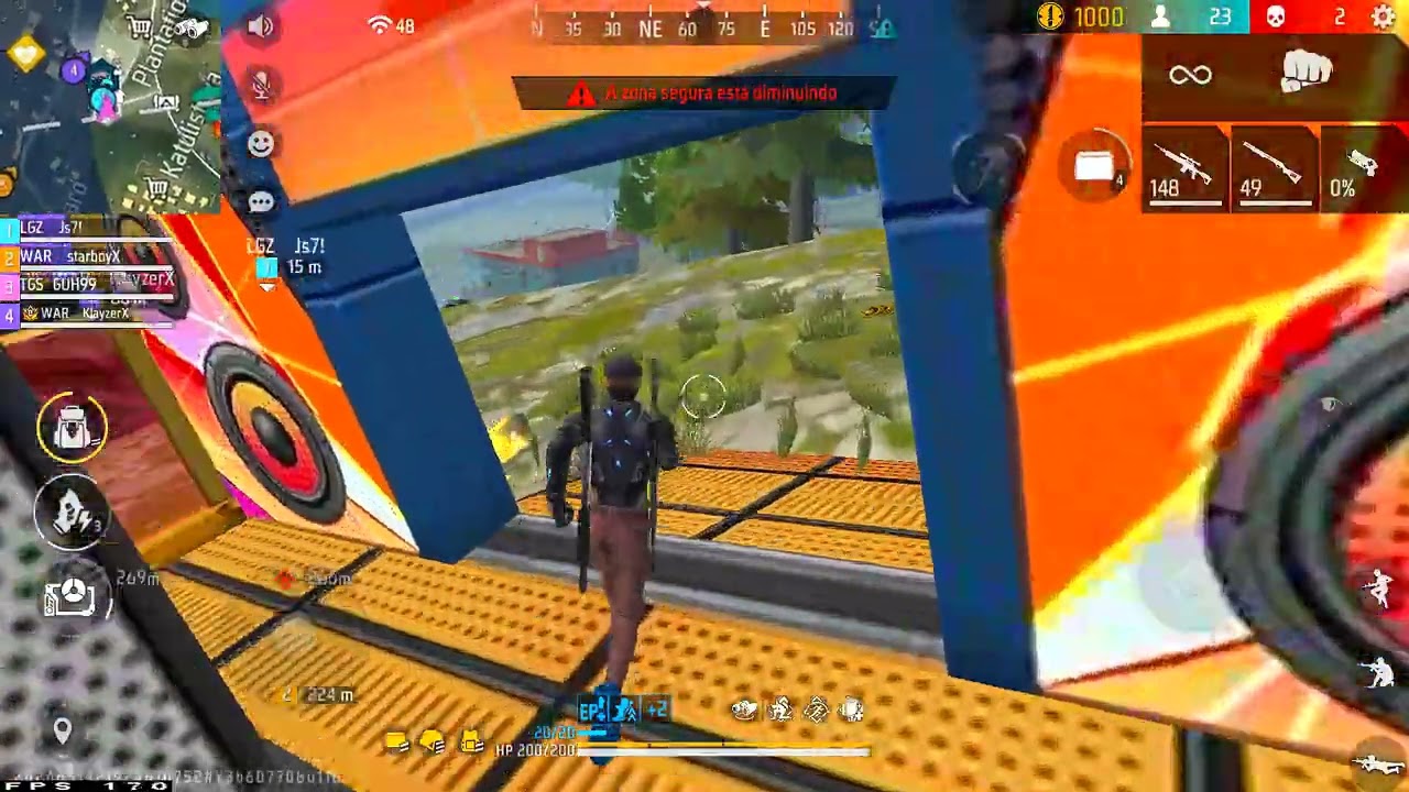 HIGHLIGHTS EM CAMPEONATO! 💖 GUH99  EMULADOR FREE FIRE👑