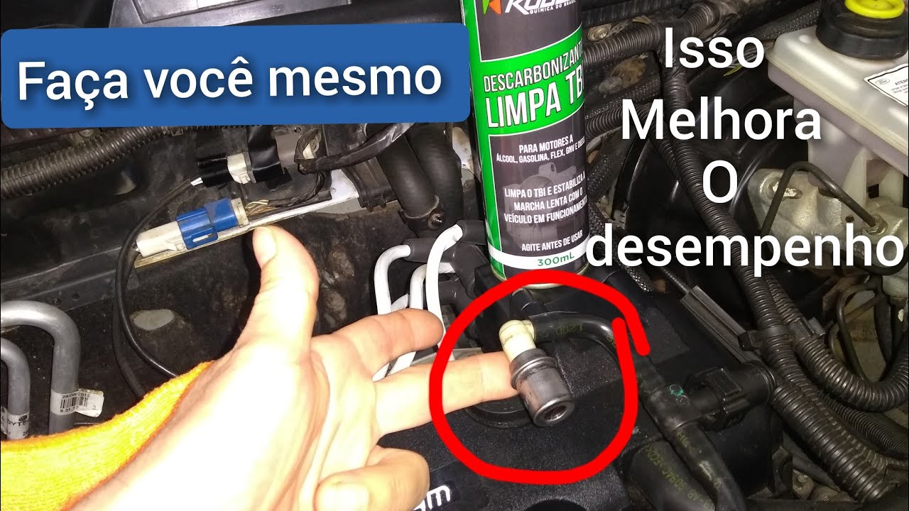 como limpar válvula pcv do antichama ( motor Zetec Rocam).