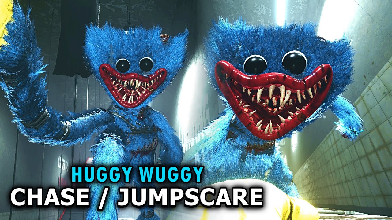 Poppy Playtime Chapter 5 (Fangame) Huggy Wuggy Chase | Jumpscare