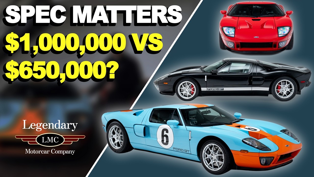 Три Ford GT — почему комплектация может изменить стоимость на 350 000 долларов