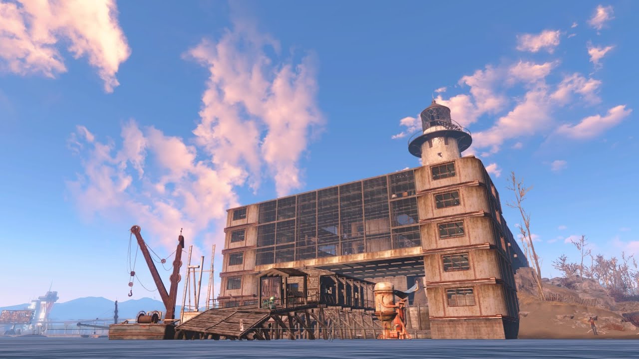 Fallout 4 Kingsport Lighthouse Settlement Build