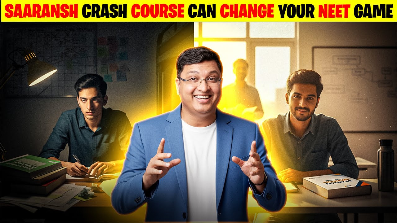 Saaransh Crash Course Complete NEET Prep Plan Revealed I Motion Howrah #NVSir #Motionhowrah