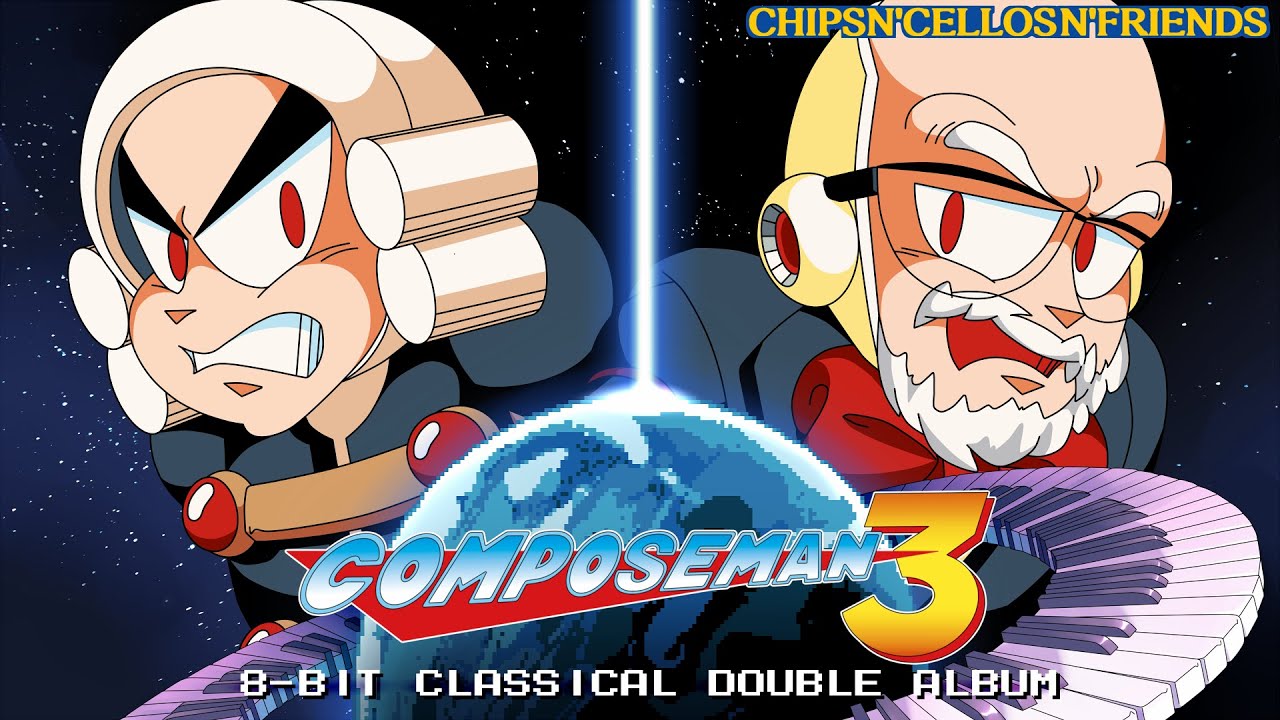 Compose Man 3 (8-Bit Mega Man Style Classical Music) - Full Album