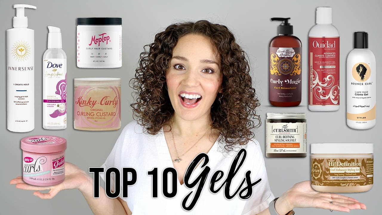Best Gels for Curls, CGM, Drugstore & High-End