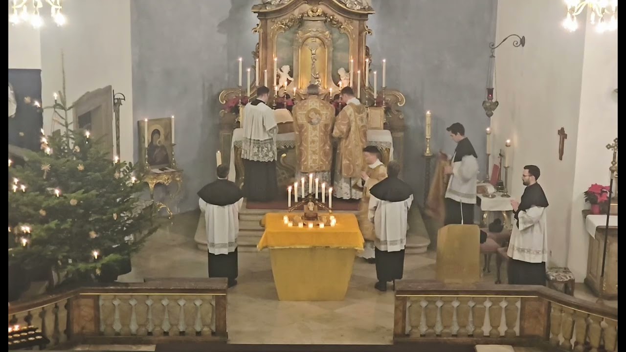 15.) 6.1.26, Epiphanie: Doxologie, Pater noster, Embolismus, Pax; Lev.Hochamt, St.Anna-Ki. Heidelbg.
