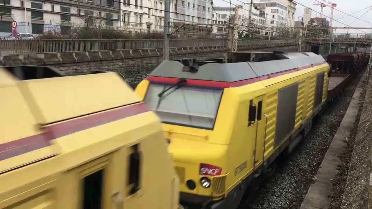 TGV, Fret,TER, Des coups de sifflets, infra, LINEAS, De 18, une Bourreuse, Class ECR, TM V212, HLP,