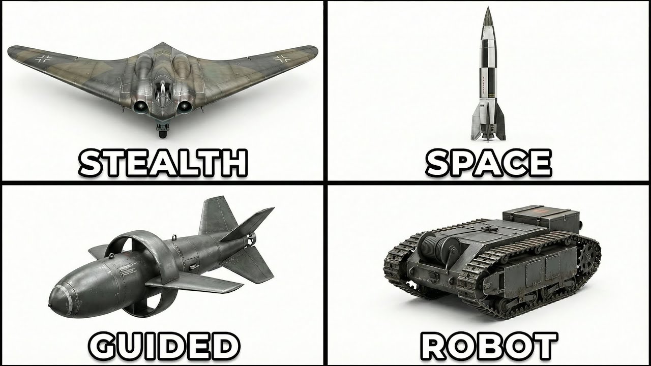 The Most Advanced Secret Weapons Developed by Germany in WWII Explained
