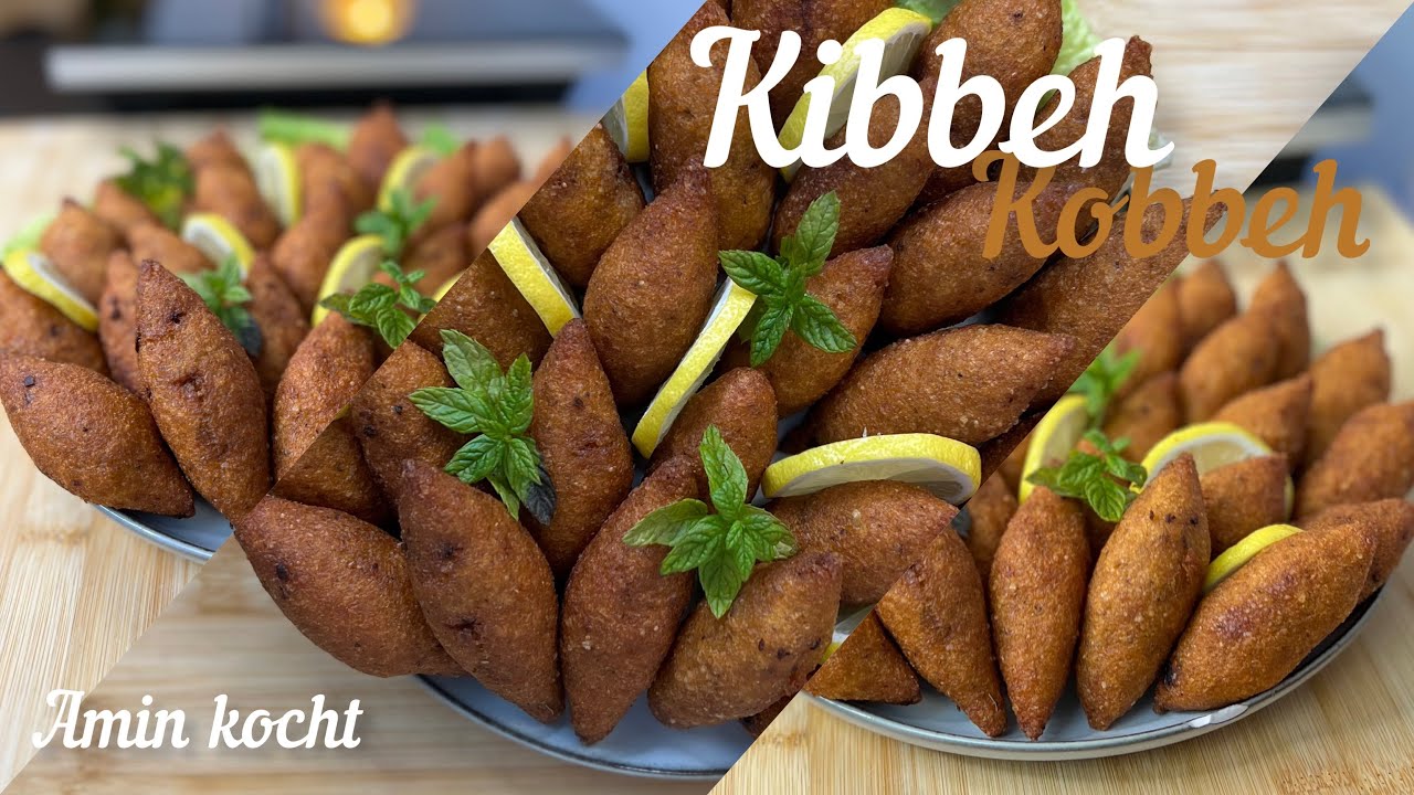 Kibbeh | Kobbeh | Bulgur-Hack-Kugeln | Amin Kocht