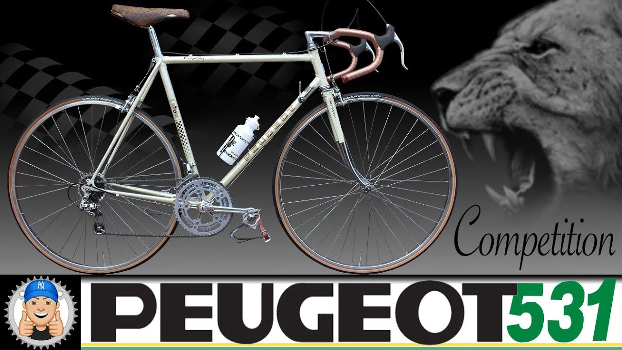 Реставрация винтажного шоссейного велосипеда Peugeot 531 Competition