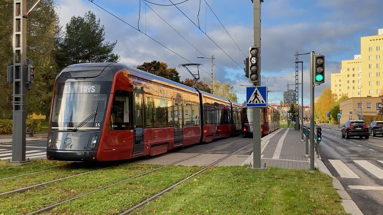 Tampereen Ratikka | Trams and buses in Tampere