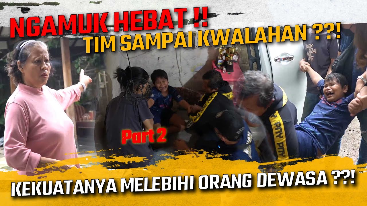 NGAMUK HEBAT !! TIM SAMPAI KWALAHAN SAAT MAU EVAKUASI ADEK ALIF !! KEKUATANYA MELEBIHI ORNG DEWASA ?