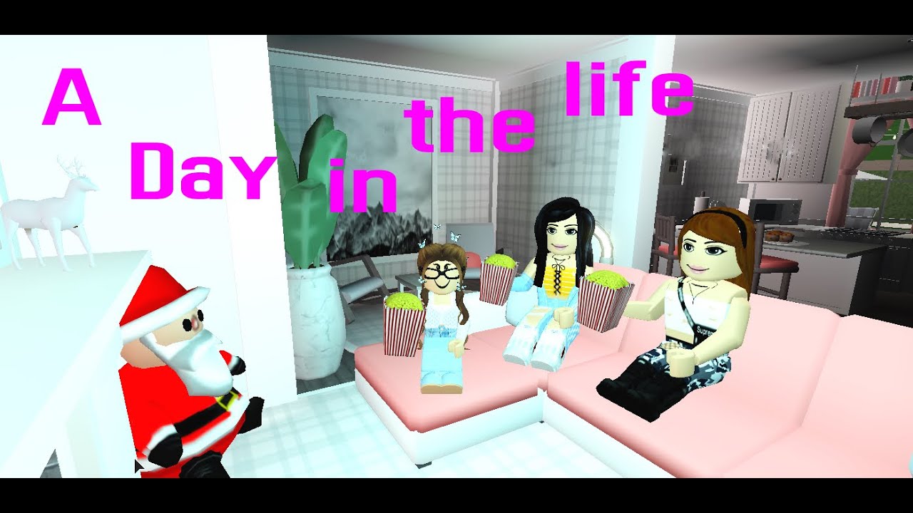 Messy Family Day Routine | Bloxburg Roleplay | axlea