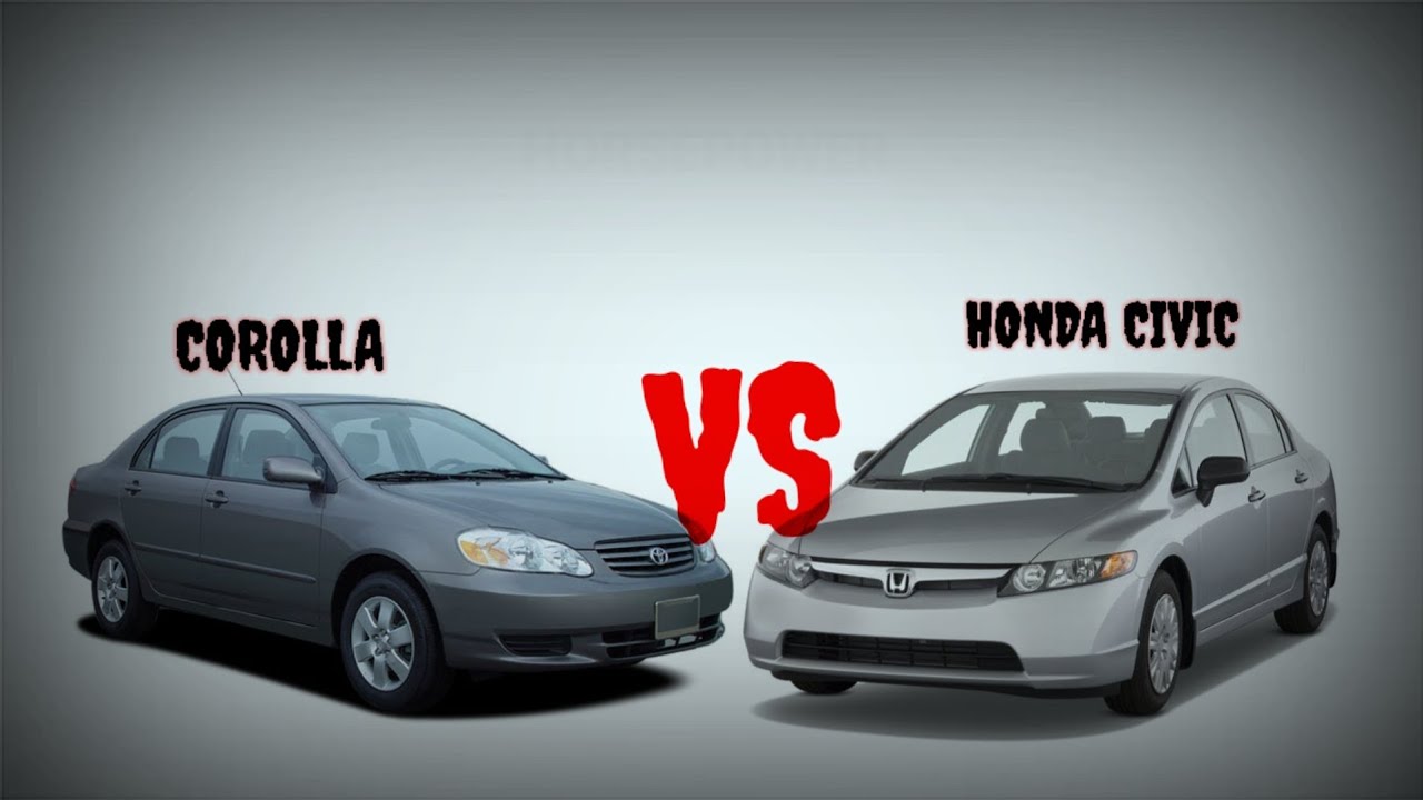 2007 Toyota Corolla Vs Honda Civic - Which is better
