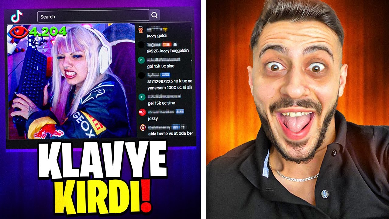 AGRASİF KIZ YAYINCIYI GHOSTLADIM!! SİNİRDEN KLAVYEYİ KIRDI😱  (BÜYÜK KAVGA)
