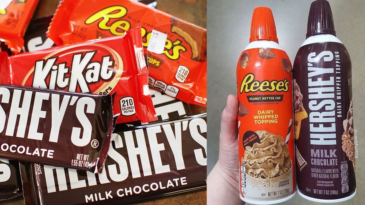 Reese's & Hershey's Flavored Whipped Creams Are The New Upgrade You Need