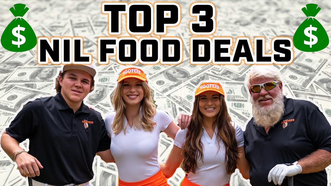 Top 3 College NIL Food Deals 🤑💰 | Sports Illustrated