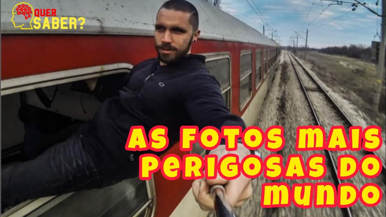 SELFIES MORTAIS: As fotos mais perigosas do mundo
